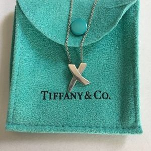 Tiffany & Co. X Pendant Necklace (silver)